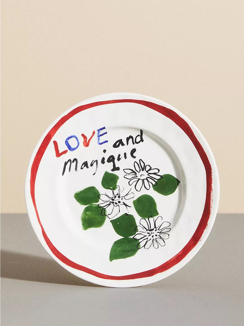 Hotel Magique for Anthropologie Melange Dessert plate